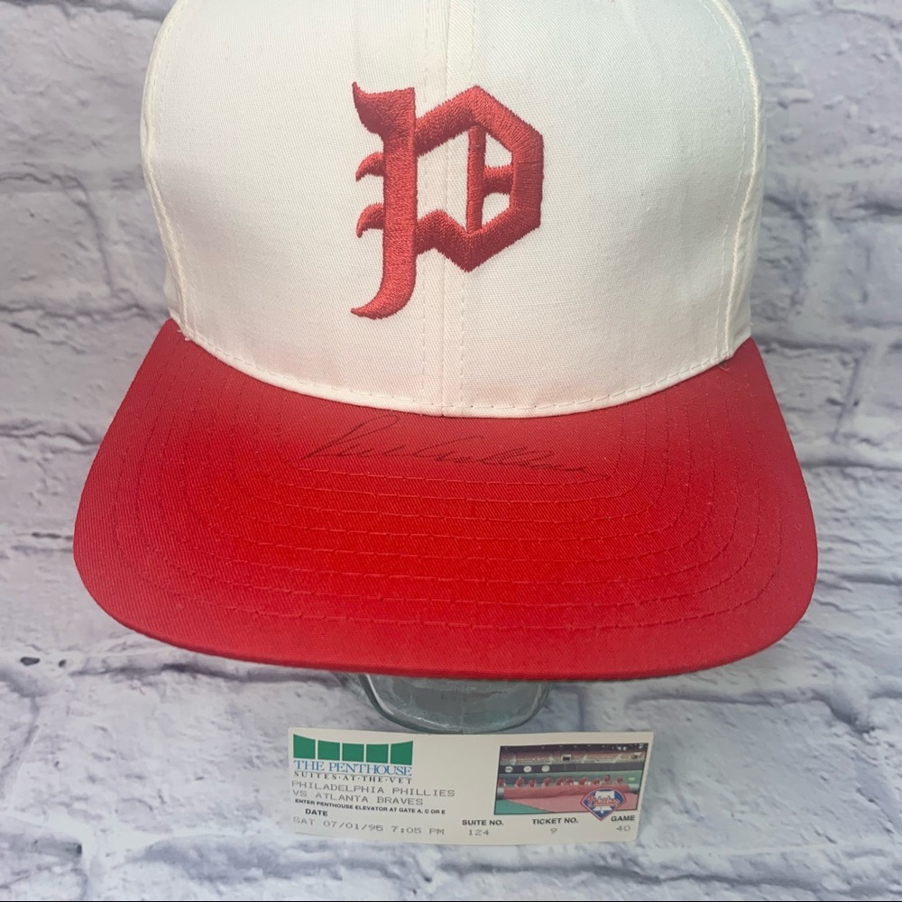 Richie Ashburn Signed Philadelphia Phillies Hat